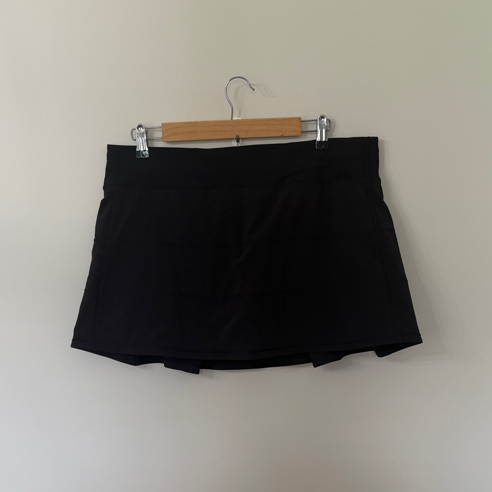 Black Athletic Skort